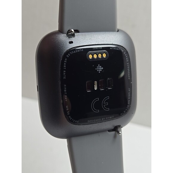 Fitbit Versa 2 Smartwatch Gray 40mm Alexa WR50M Always On Display No Charger - Picture 10 of 10